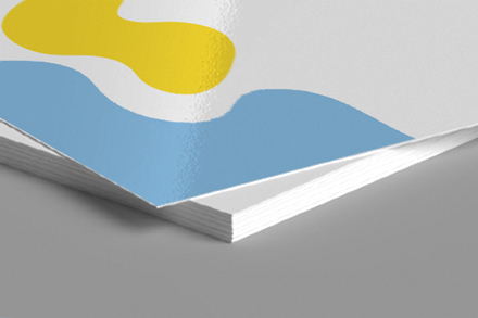 14pt Gloss Business Card with a light, smooth finish – ideal for bulk use