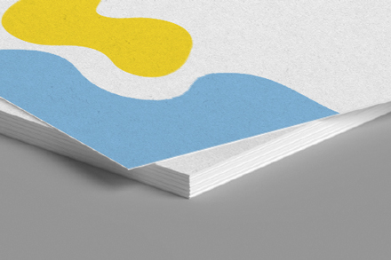 14pt Gloss Business Card with a light, smooth finish – ideal for bulk use