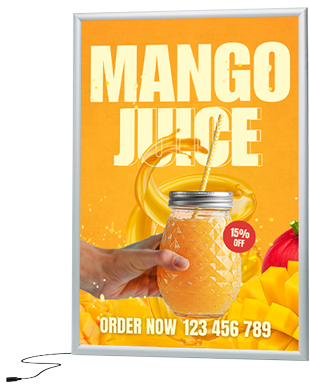 Backlit Fabric Dye-Sub