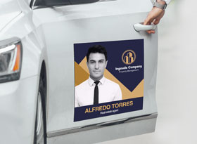 Real Estate Car Magnets