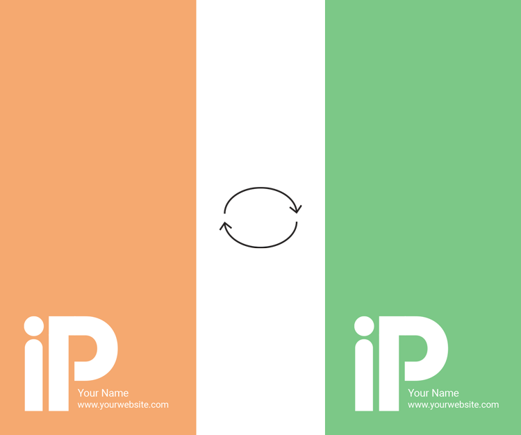 Double Sided (Different Image)