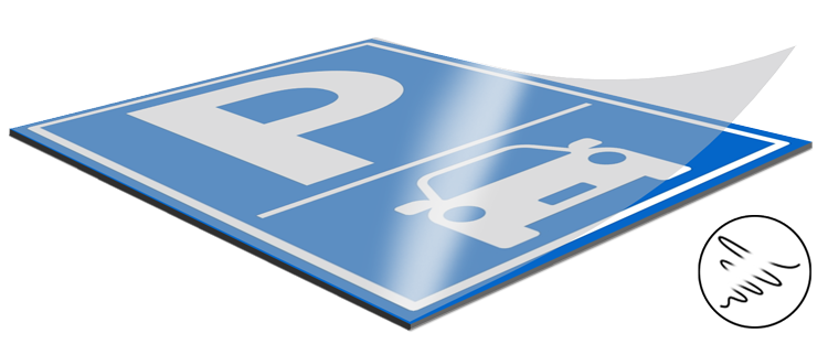 Fully Reflective + Gloss Film Lamination