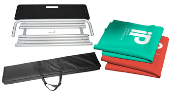 Fabric + Frame + Soft Carry Case