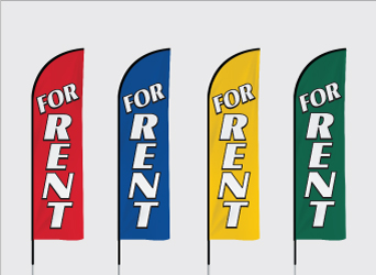 For Rent Stock Flags - Agentprint