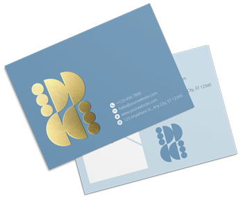 High Gloss UV on Front Side Only