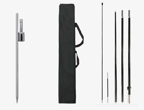 Kit A Pole + Ground Spike + Carrying Bag