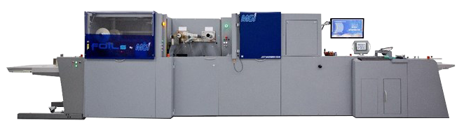 MGI Jetvarnish 3DS + iFoil-S - Specialty Printing