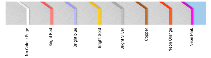 Printed Edge Options