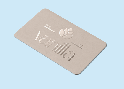 Business Card with Custom Design