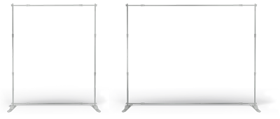 5' x 10' Adjustable up to 10' x 8' (Silver)