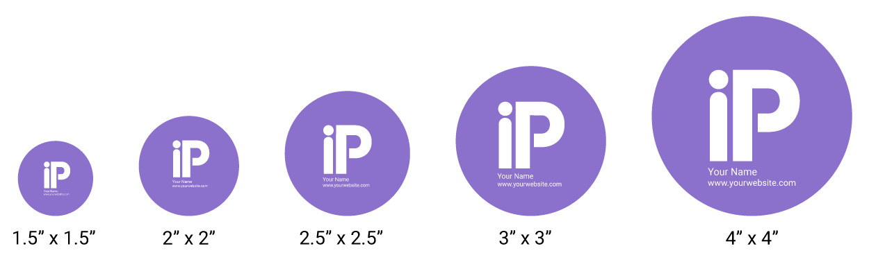 options sizes - DieCut Magnet