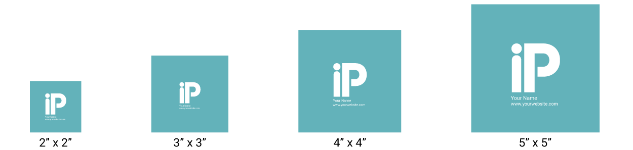 options sizes - DieCut Magnet