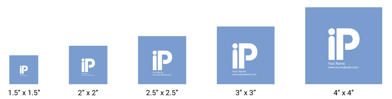 options sizes - DieCut Magnet