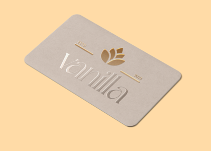 Business Card with Custom Design