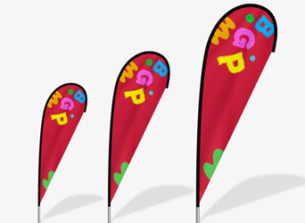 Teardrop Flags