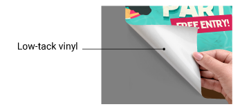 What is Low-Tack Vinyl