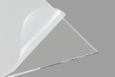 White Adhesive Vinyl Mounted on Back