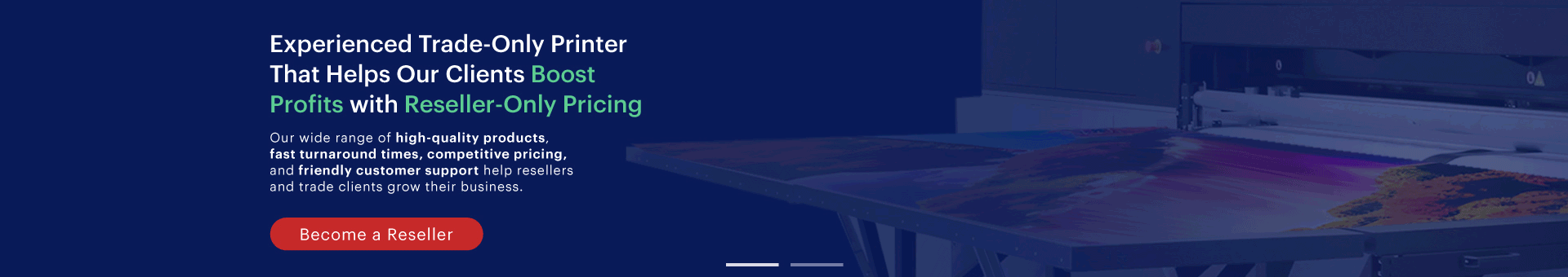 Widest Large-Format Product-Butterfly GP