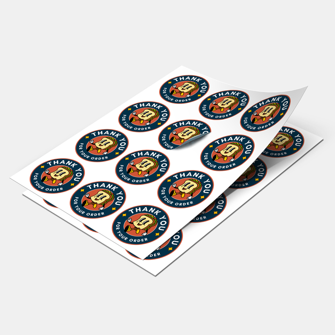 Round Sheet Labels