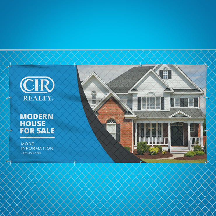Mesh Banners - CIR Realty