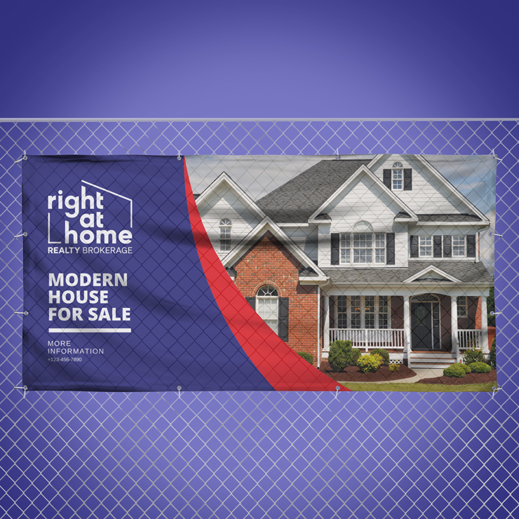 Mesh Banners - Right at Home