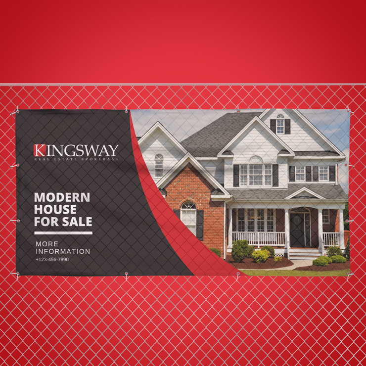 Kingsway Mesh Banners Mesh Banners - Kingsway