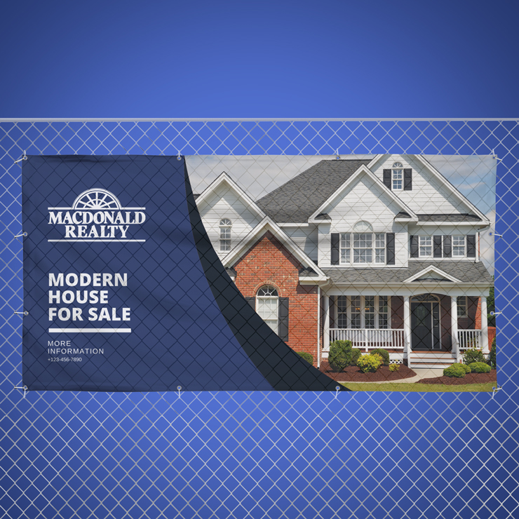 Macdonald Realty Mesh Banners Mesh Banners - Macdonald Realty