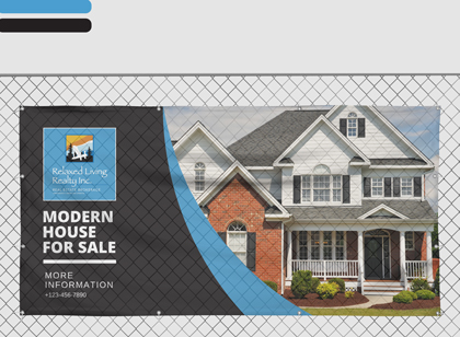 Mesh Banners - Relaxed Living Realty Inc