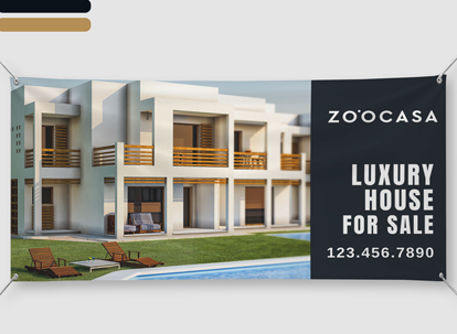 Vinyl Banners - Zoocasa 
