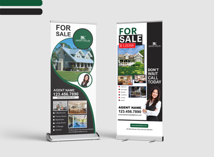 Harvey Kalles Real Estate Roll-Up Banners Roll-Up Banners - Harvey Kalles Real Estate