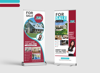 EXIT Realty Roll-Up Banners Roll-Up Banners - Exit Realty