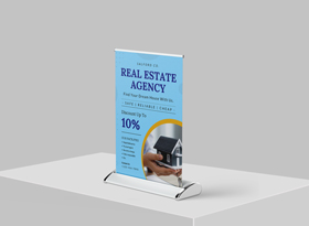 Table Top Mini Roll-Up Banners