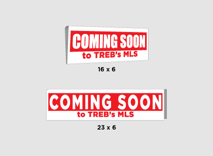 COMING SOON to TRREB's MLS