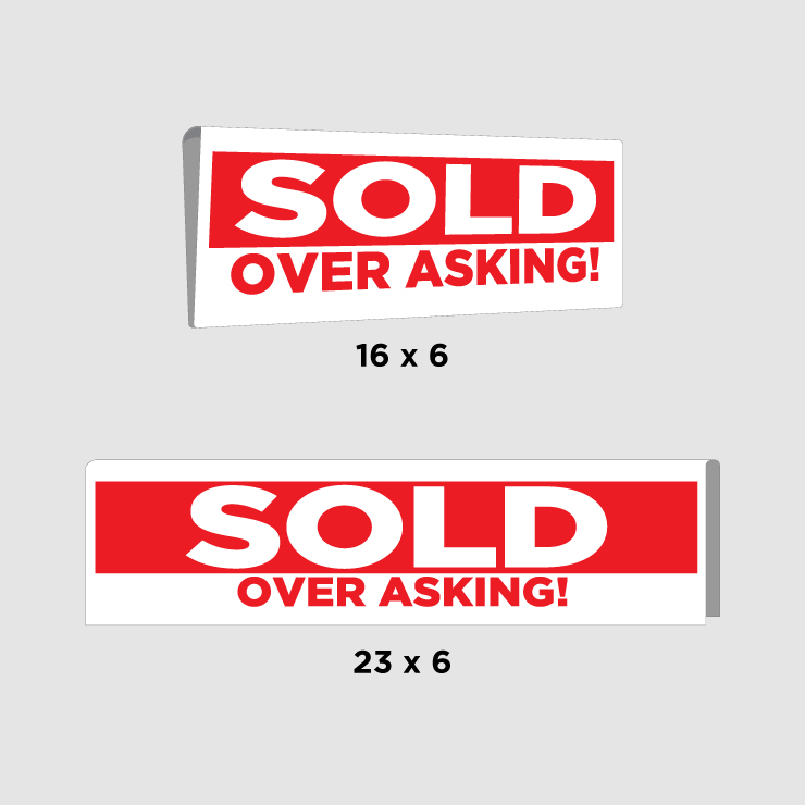 SOLD OVER ASKING