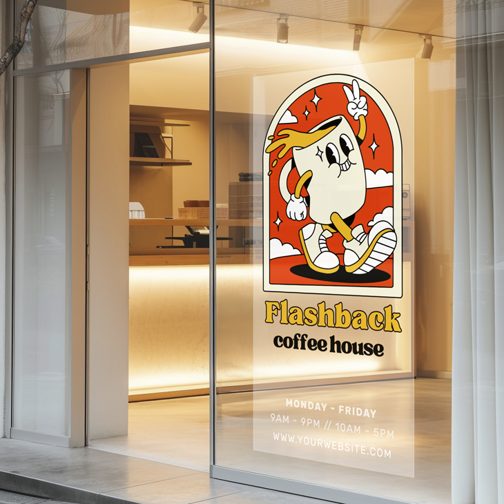 Clear Static Window Cling