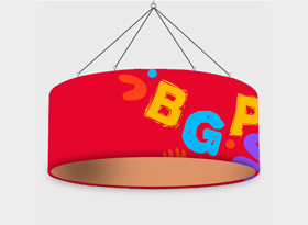 Sky Tube Circle Hanging Banners