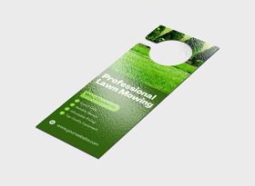 High Gloss UV Door Hangers