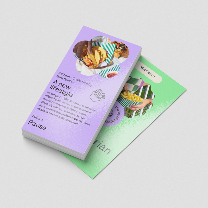High Gloss UV Flyers