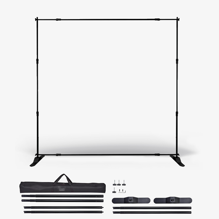 Premium Adjustable Backdrop Frame Premium Adjustable Backdrop Hardware