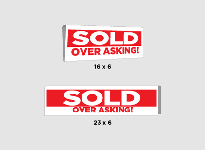 SOLD OVER ASKING