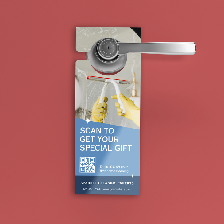 Semi Gloss Door Hangers
