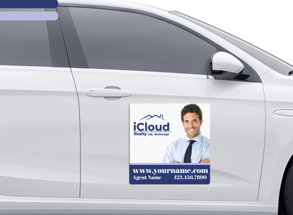 iCloud Realty Car Magnets