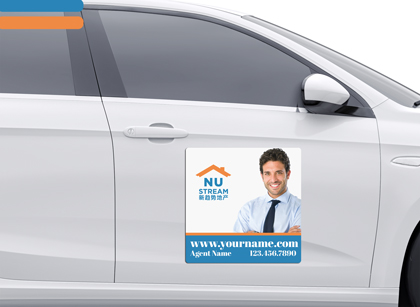 NU STREAM Car Magnets