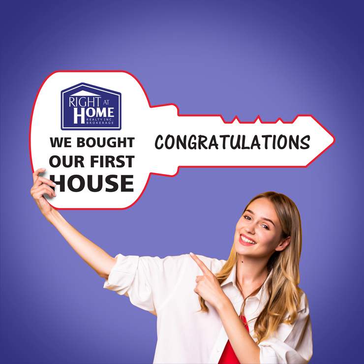 Right at Home Closing Key Signs Closing Keys Signs - Right at Home