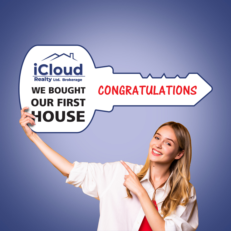 iCloud Realty Closing Key Signs