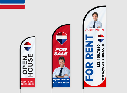 Custom Feather Flags - REMAX