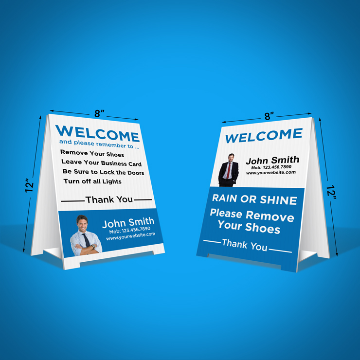 Prudential Custom Remove Shoes Custom Remove Shoes Signs - Prudential
