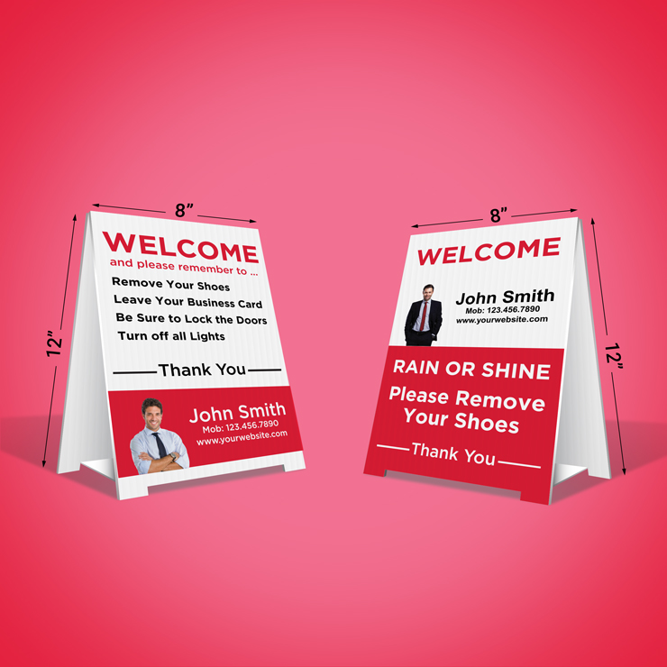 Sutton Custom Remove Shoes Custom Remove Shoes Signs - Sutton