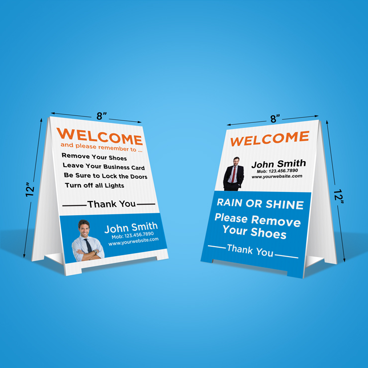 Custom Remove Shoes Signs - Zolo