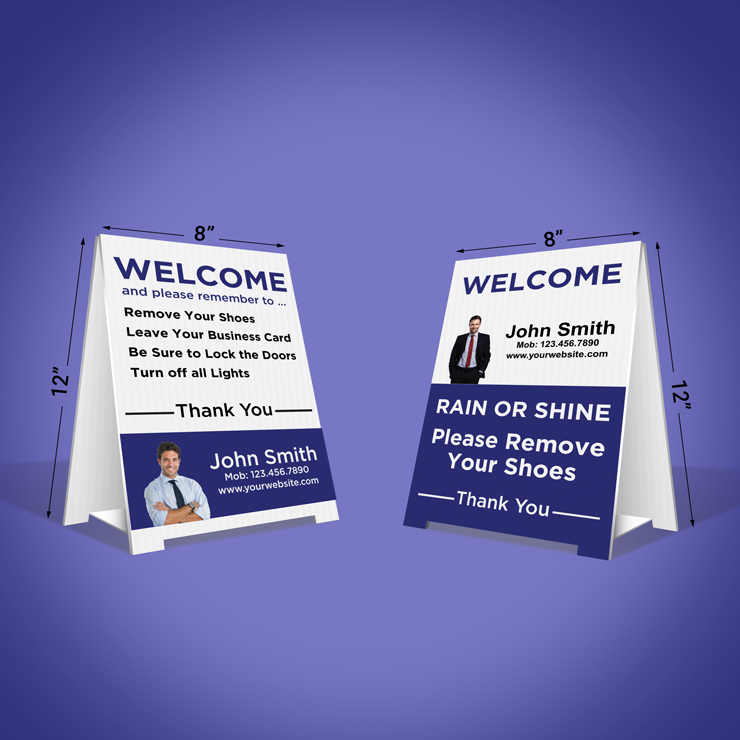 Right at Home Custom Remove Shoes Custom Remove Shoes Signs - Right at Home